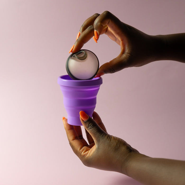 bohokiwi® Double Menstrual Disc Set & Collapsible Steam Steriliser Set