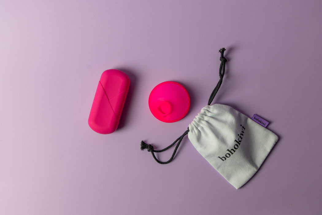 bohokiwi Menstrual Disc & Capsule Style Carrier Case Set