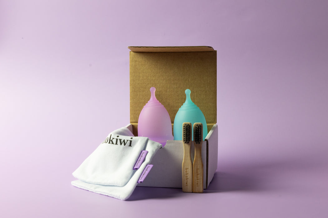 bohokiwi Double Menstrual Cup Set