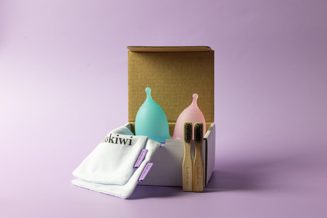 bohokiwi Double Menstrual Cup Set