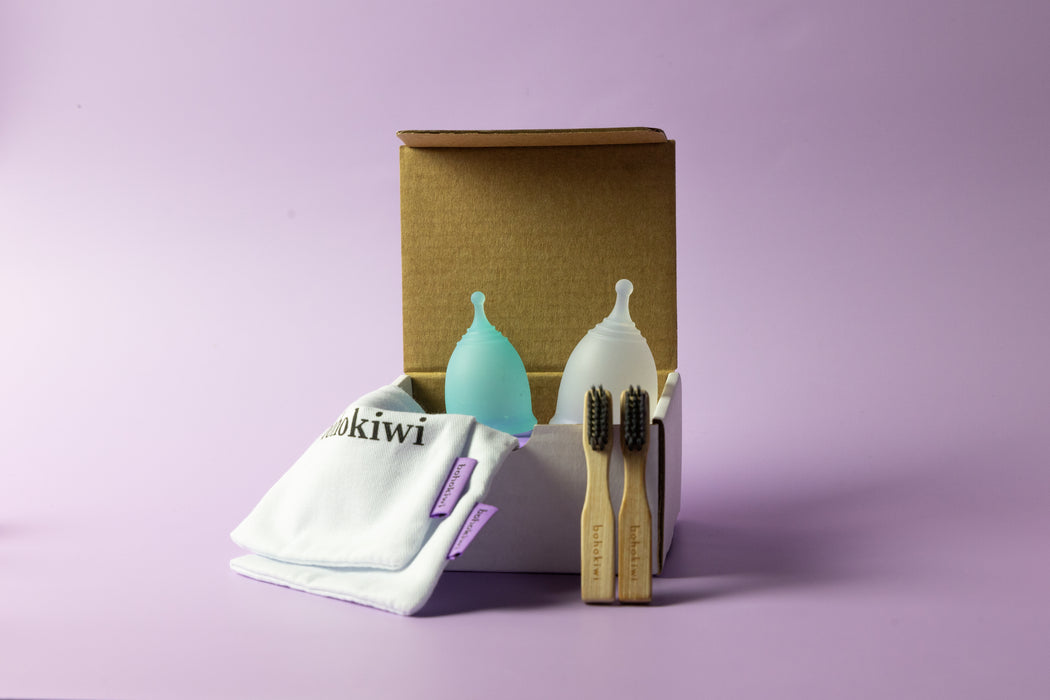 bohokiwi Double Menstrual Cup Set