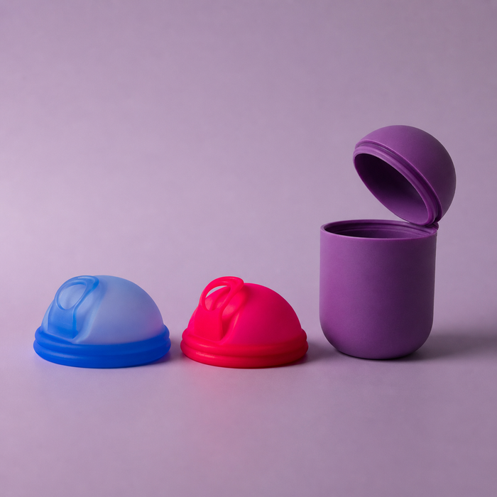 bohokiwi® Double Menstrual Disc Set + Steriliser Pod