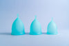 Blue Period Cup | Menstrual Cup | Bohokiwi